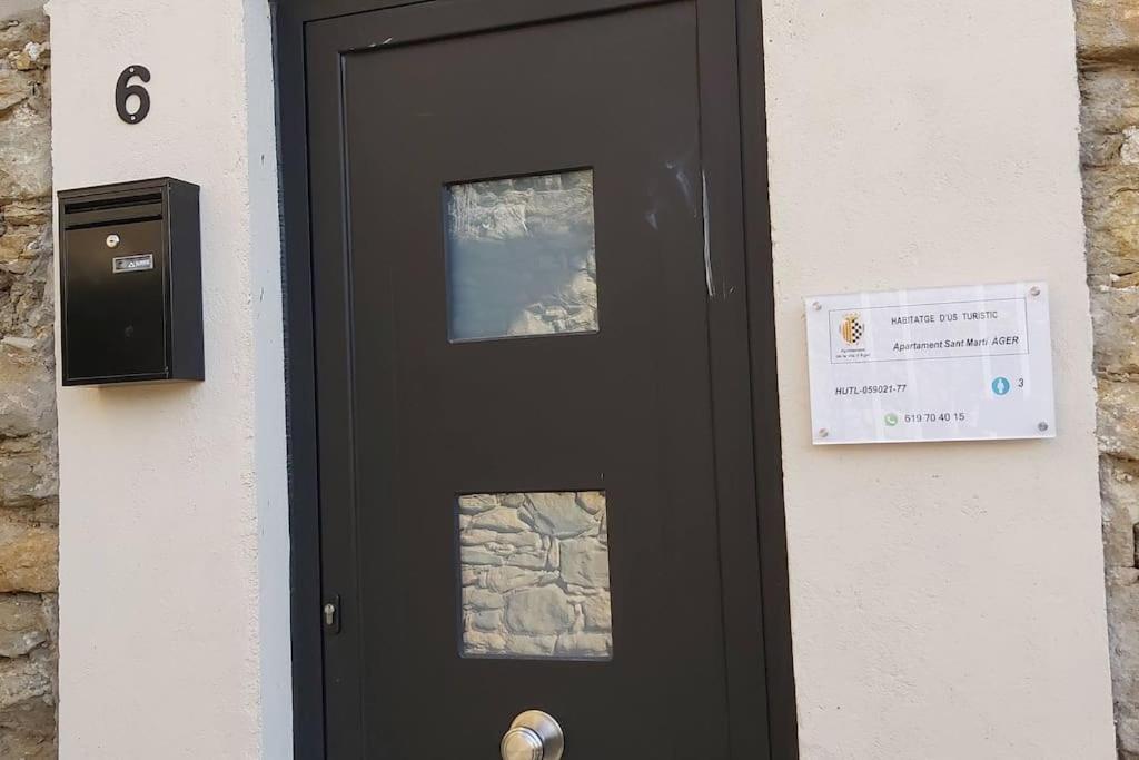 Duplex Sant Marti Apartment Ager Exterior photo
